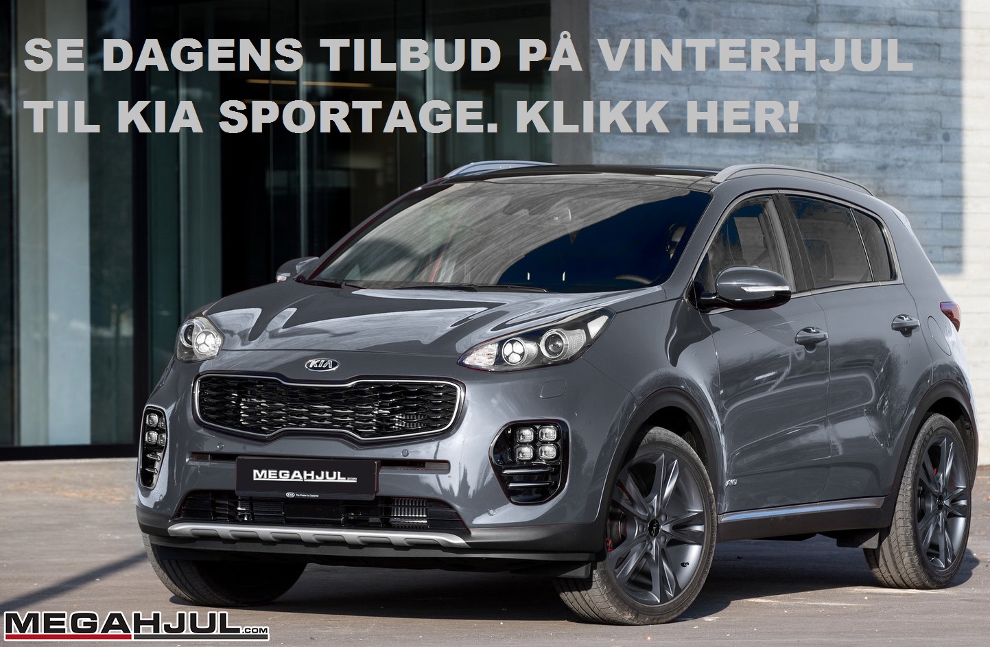 Vinterhjulsett og felger til Kia Sportage